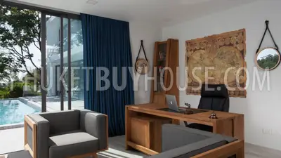 KAM4298: Brand New Luxury Sea View 3 Bedroom Villa in Kamala. Photo #8