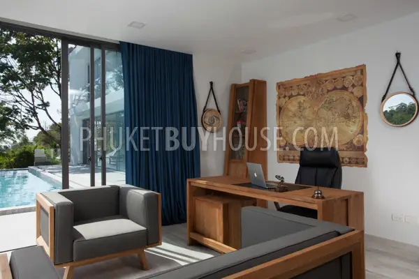 KAM4298: Brand New Luxury Sea View 3 Bedroom Villa in Kamala. Photo #8
