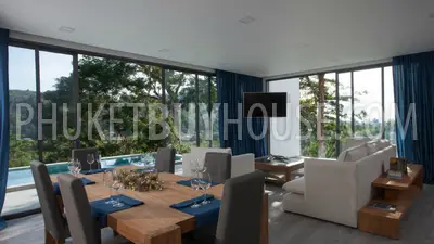 KAM4298: Brand New Luxury Sea View 3 Bedroom Villa in Kamala. Photo #9