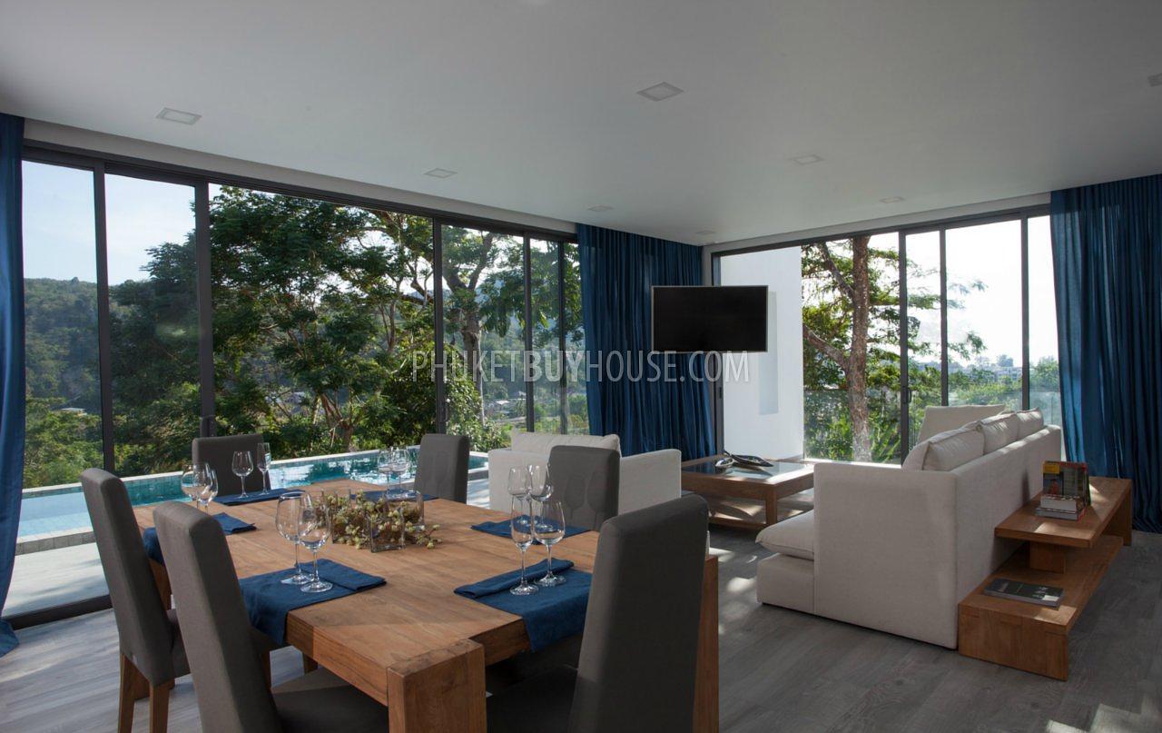 KAM4298: Brand New Luxury Sea View 3 Bedroom Villa in Kamala. Photo #9