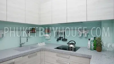KAM4298: Brand New Luxury Sea View 3 Bedroom Villa in Kamala. Photo #17