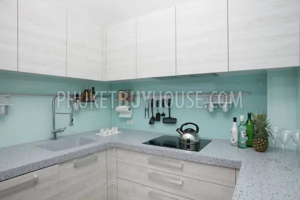 KAM4298: Brand New Luxury Sea View 3 Bedroom Villa in Kamala. Photo #17