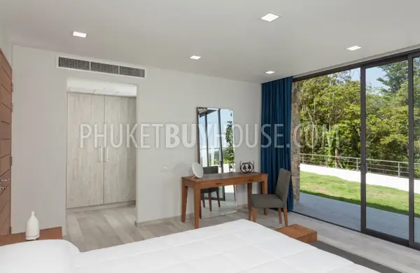 KAM4298: Brand New Luxury Sea View 3 Bedroom Villa in Kamala. Photo #19
