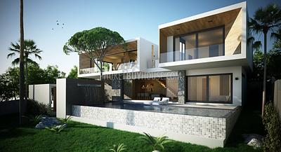 KAM4298: Brand New Luxury Sea View 3 Bedroom Villa in Kamala. Photo #1