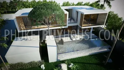KAM4298: Brand New Luxury Sea View 3 Bedroom Villa in Kamala. Photo #27