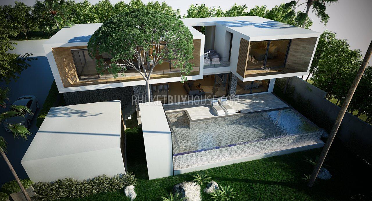 KAM4298: Brand New Luxury Sea View 3 Bedroom Villa in Kamala. Photo #27