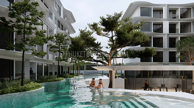 BAN21806: Two Bedroom Apartment in Beachfront Complex in Bang Tao. Photo #12