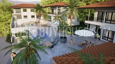 KAM7202: One and Two Bedroom Apartments in Boutique Resort in Kamala. Photo #17