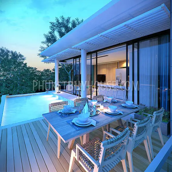 KAM4265: Sea view three-bedroom villas in Kamala for sale. Photo #2