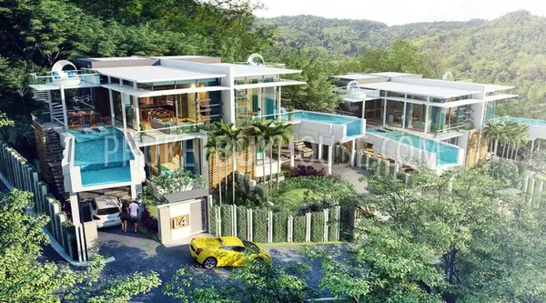 KAM4265: Sea view three-bedroom villas in Kamala for sale. Photo #3