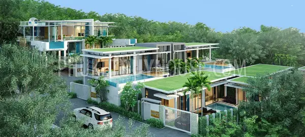 KAM4265: Sea view three-bedroom villas in Kamala for sale. Photo #5