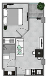 CHA6478: Апартаменты на Продажу в Новом Кондоминиуме в Районе Чалонг. Миниатюра #17