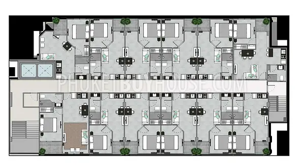 CHA6478: Sea View Apartments for Sale in New Condominium in Chalong District. Photo #3