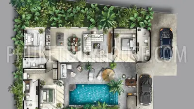 BAN7201: Family 3-Bedroom Pool Villa in Bang Tao. Photo #35
