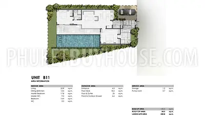 KAM4275: 2 Bedroom Luxury villas in Kamala. 照片 #11