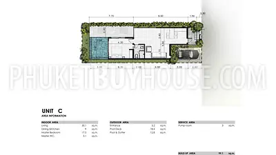 KAM4276: Beautiful and Unique One-Bedroom Villa with Private Pool. Photo #1