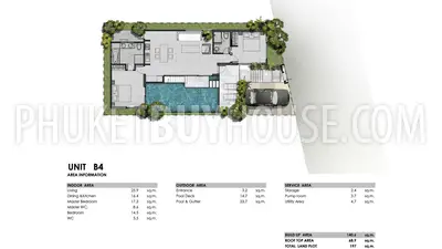 KAM4277: 2 Bedroom Luxury Villa in Kamala. Fotoğraf #12