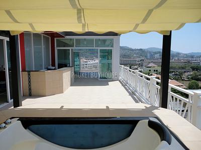 KAT4282: Роскошный пентхауз с джакузи на балконе, пляж Ката. Фото #18