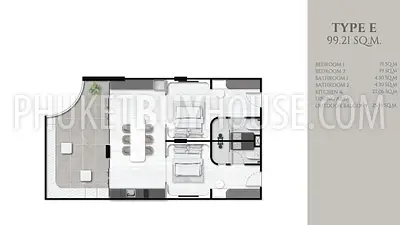 SUR21850: Stunning Luxury 2 Bedroom Condominium At Surin. 照片 #6