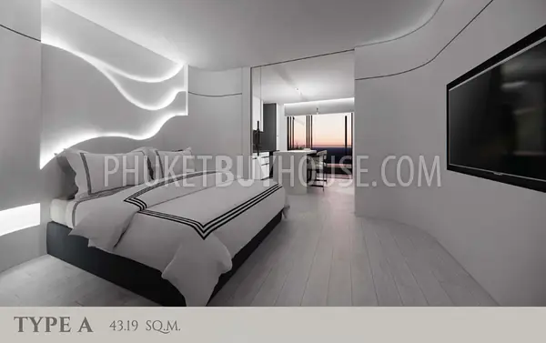 SUR21853: Beautiful 1 Bedroom Condominium At Surin Beach. Fotoğraf #1