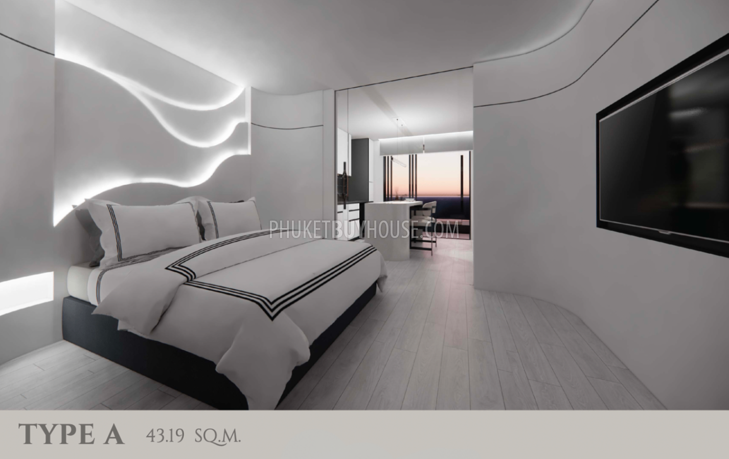 SUR21853: Beautiful 1 Bedroom Condominium At Surin Beach. Photo #1