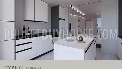 SUR21854: Luxurious Modern Condominium With 2 Bedroom at Surin Beach. 照片 #6