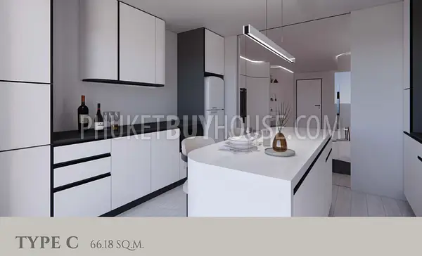 SUR21854: Luxurious Modern Condominium With 2 Bedroom at Surin Beach. Photo #6