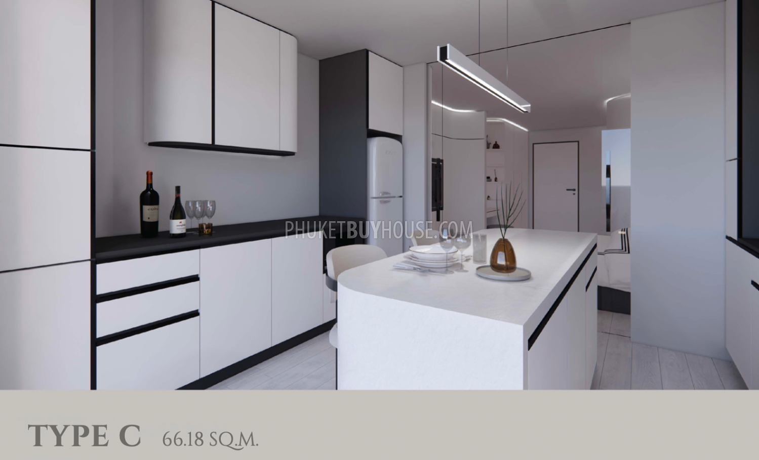 SUR21854: Luxurious Modern Condominium With 2 Bedroom at Surin Beach. Photo #6