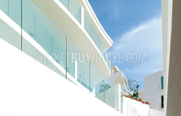 KAT4401: Sea View Apartment with 2 Bedrooms in Kata Beach. Fotoğraf #7