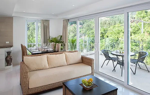 KAT4411: Sea View Apartment in Kata beach. Fotoğraf #3