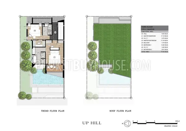 NAY21820: Bright Pool Villas in Nai Yang. Photo #19