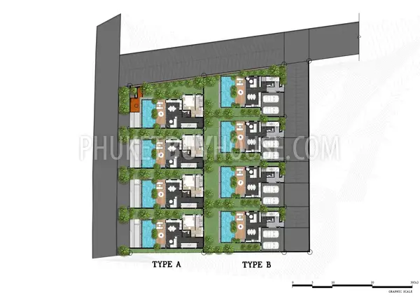 NAY21820: Bright Pool Villas in Nai Yang. Photo #21