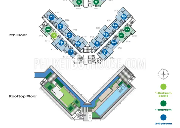 BAN21822: One Bedroom Apartment Not Far From Bang Tao Beach. Photo #16