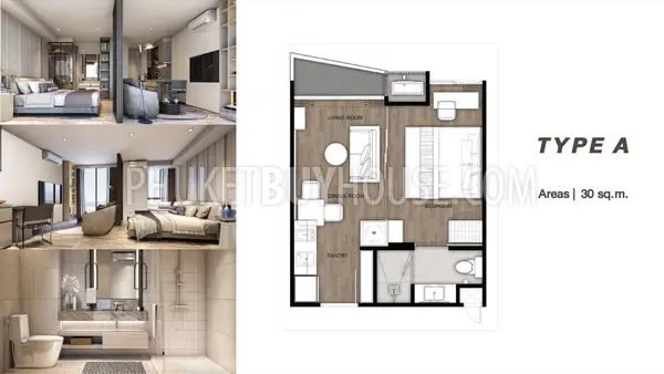 KAR21833: One Bedroom Apartment 5 Minutes Away From Karon Beach. Fotoğraf #8