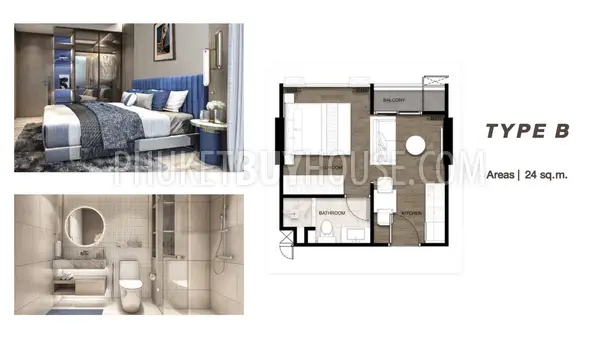 KAR21834: Studio In Condominium With The Sea View. Photo #9