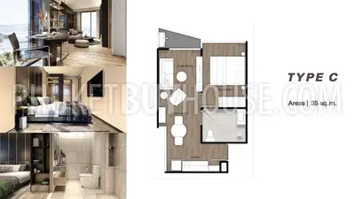 KAR21835: Beautiful 1 Bedroom Apartment Near Karon Beach. Photo #9