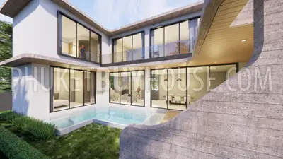 NAT21836: Stunning Villa With Sea View On Nai Thon. Photo #2
