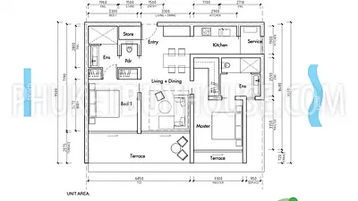 BAN21844: Beach Front Condominium In Bangtao. Photo #7