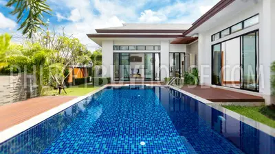 BAN4500: Large Modern 3 bedroom Villa with Private Swimming Pool in Bang Tao. Photo #12