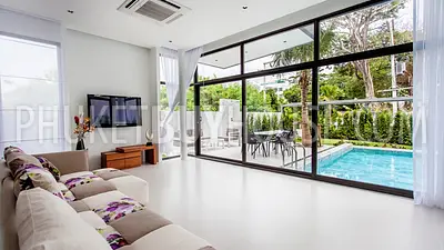 RAW4540: Trendy 3 Bedroom Pool villa for sale in Phuket. Photo #4