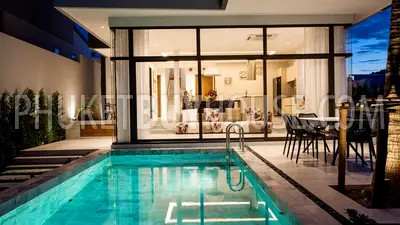 RAW4540: Trendy 3 Bedroom Pool villa for sale in Phuket. Photo #24