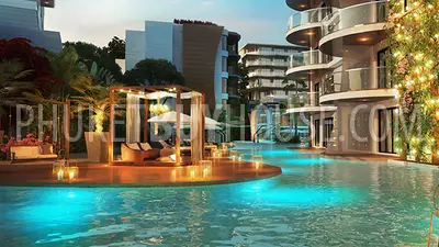 PAT4541: Contemporary Apartment In Brand New Condo in Patong. Photo #11