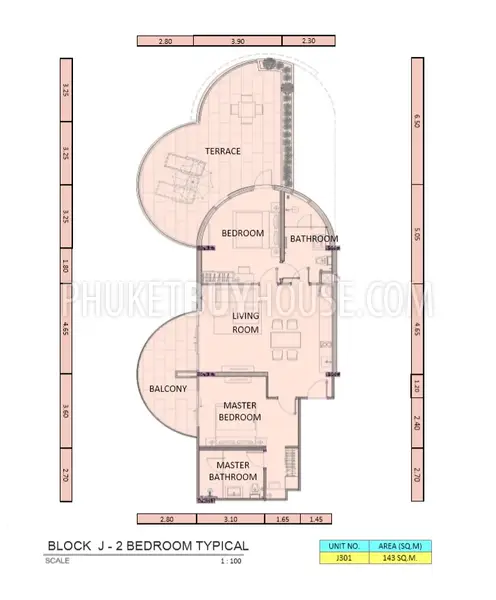 PAT4542: Penthouse for Sale near Patong. Photo #11