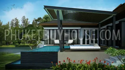 CHE4554: 3 Bedroom villa with private pool overlook to the Lake : Located in Cherng Thalay. Photo #18