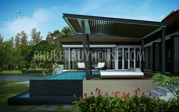 CHE4554: 3 Bedroom villa with private pool overlook to the Lake : Located in Cherng Thalay. Photo #18
