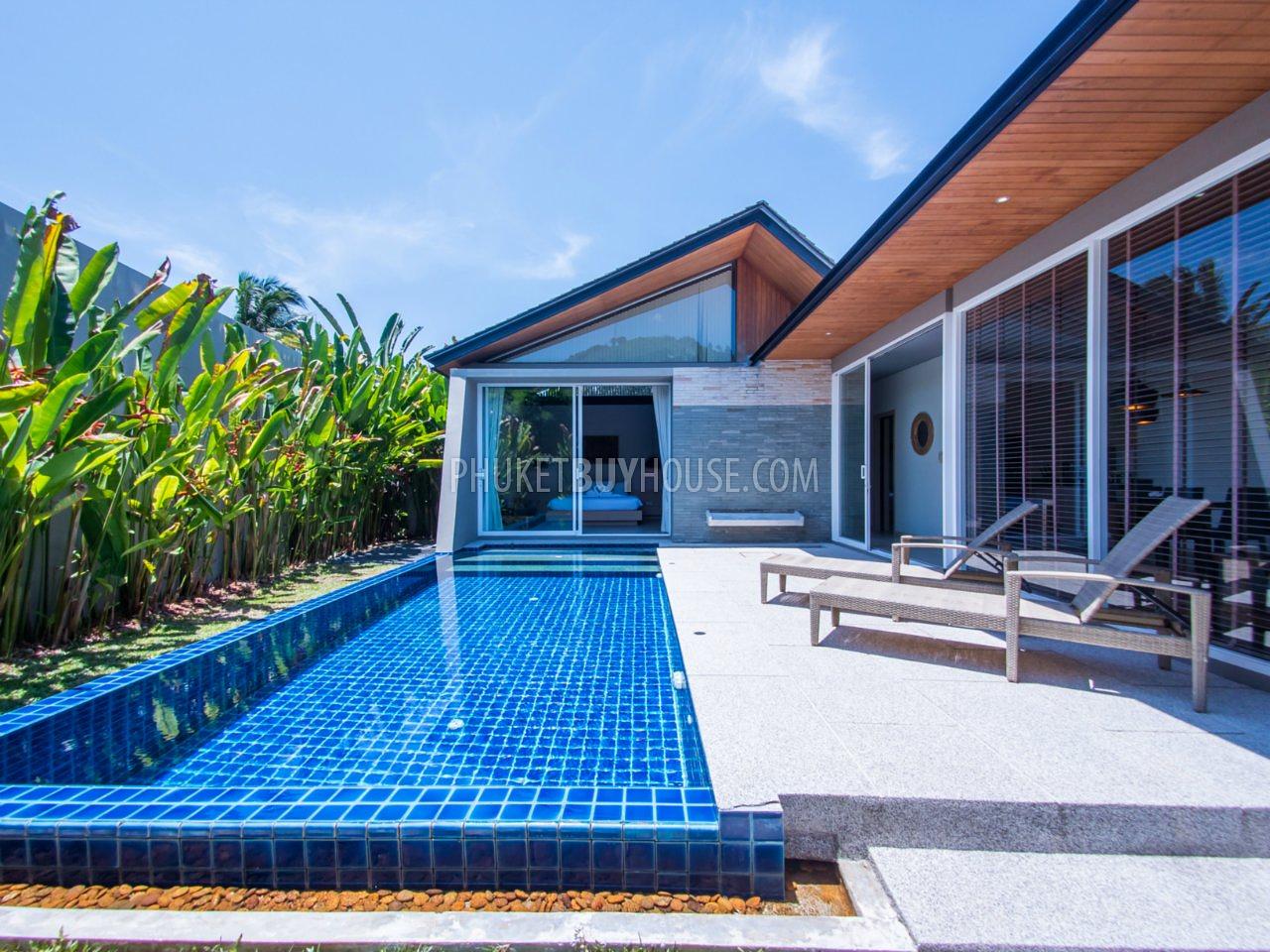 LAY4522: Tropical modern villa with 2 bedrooms in Layan. Photo #2