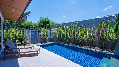 LAY4522: Tropical modern villa with 2 bedrooms in Layan. Photo #4