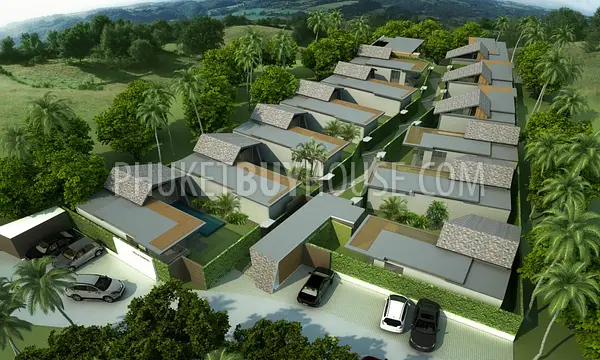 LAY4525: Tropical modern villa with 4 bedrooms on Phuket. Photo #2