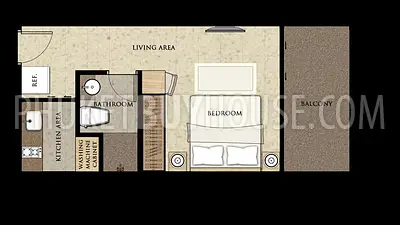 KAM4625: Studio apartment in Kamala. Fotoğraf #1