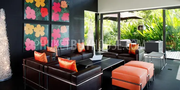 KAM4640: Contemporary art with an ultra–luxury design ocean front villa. Photo #7